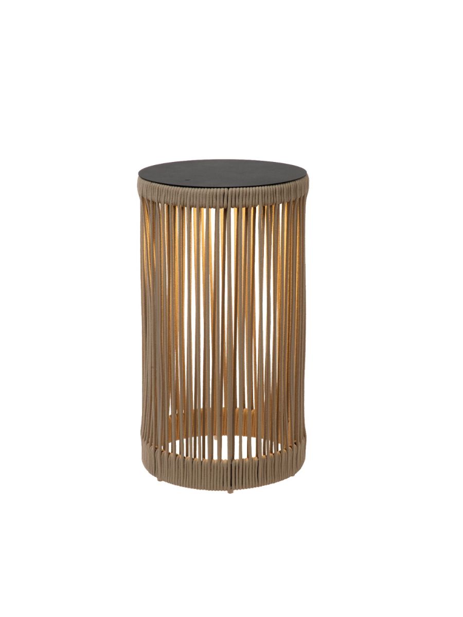 PINGI LAMPE DE TABLE H61CM TAUPE