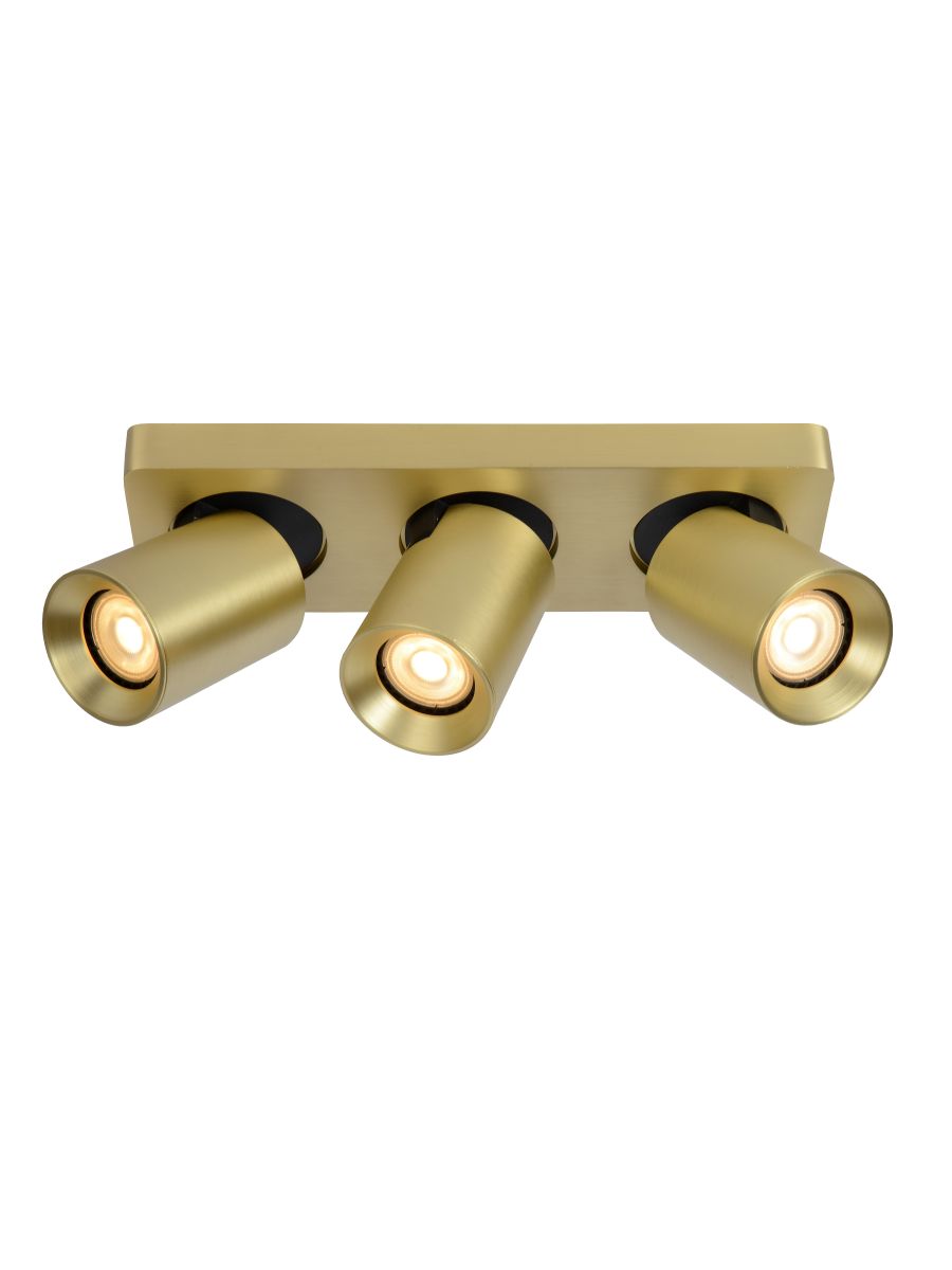 NIGEL SPOT PLAFOND 3X5W OR MAT / LAITON