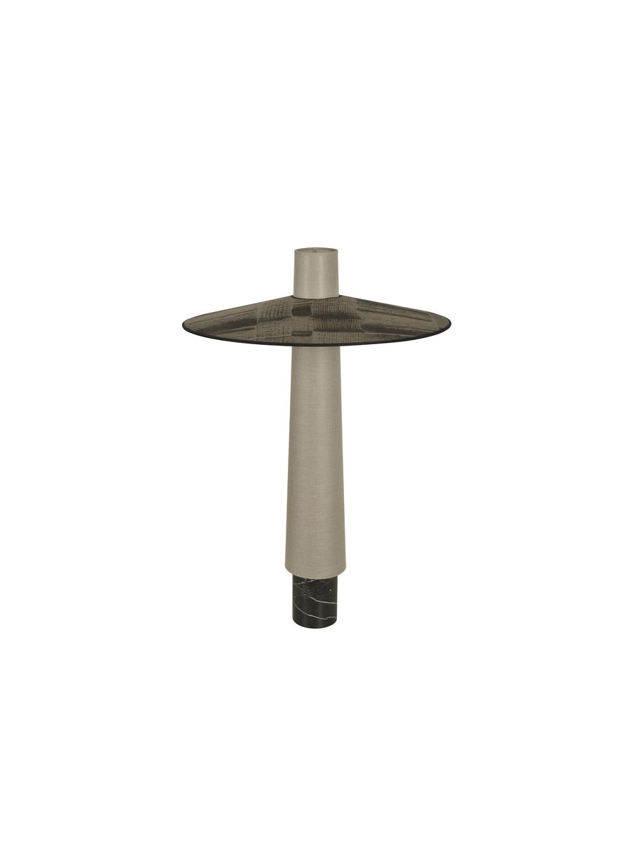 THÉSÉE LAMPE DE SOL GRAPHITE