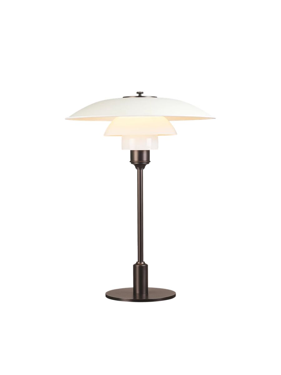 PH 3½-2½ LAMPE DE TABLE-Blanc