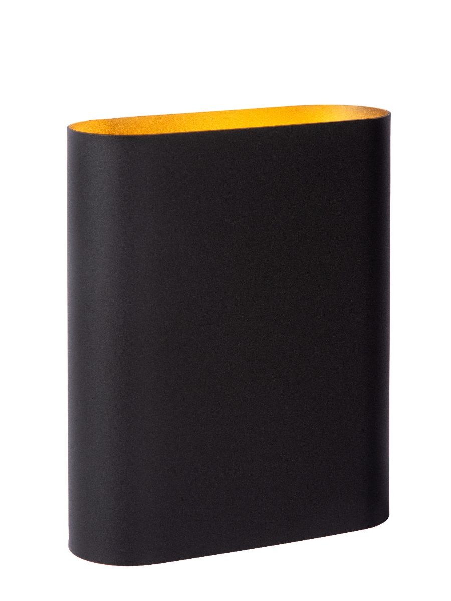 OVALIS APPLIQUE MURALE 2XE14 NOIR-DORÉ