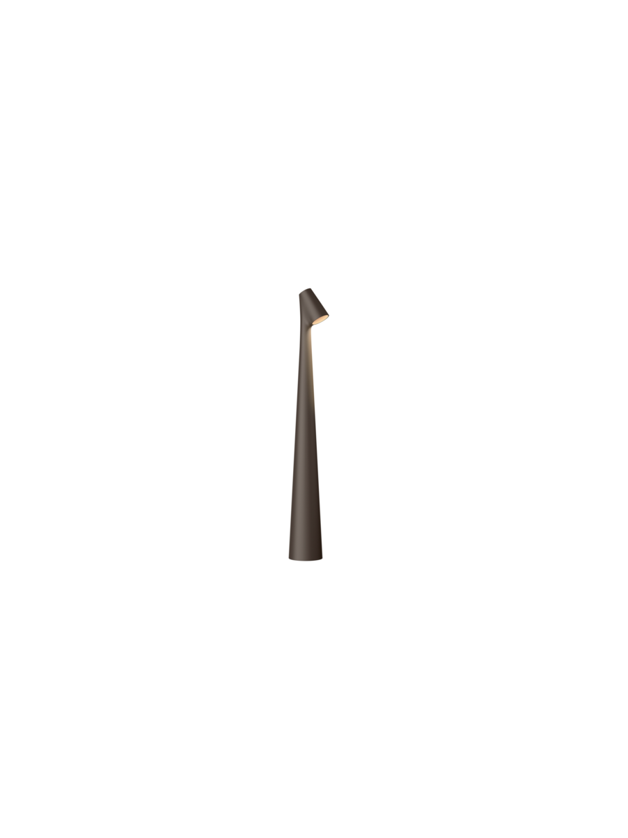 AFRICA LAMPE SUR BATTERIE BRUN GRAND