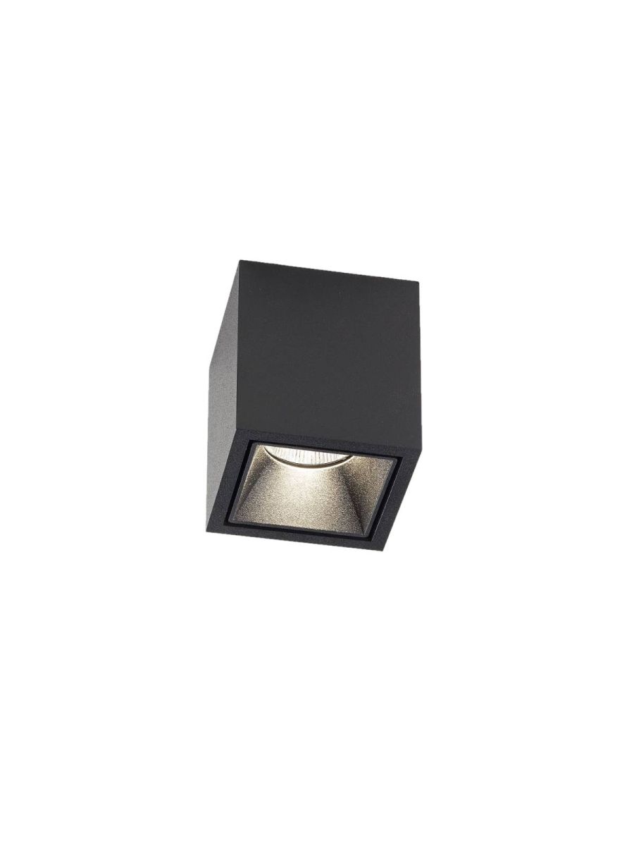 BOXY L+ PLAFONNIER-NOIR-3000°K