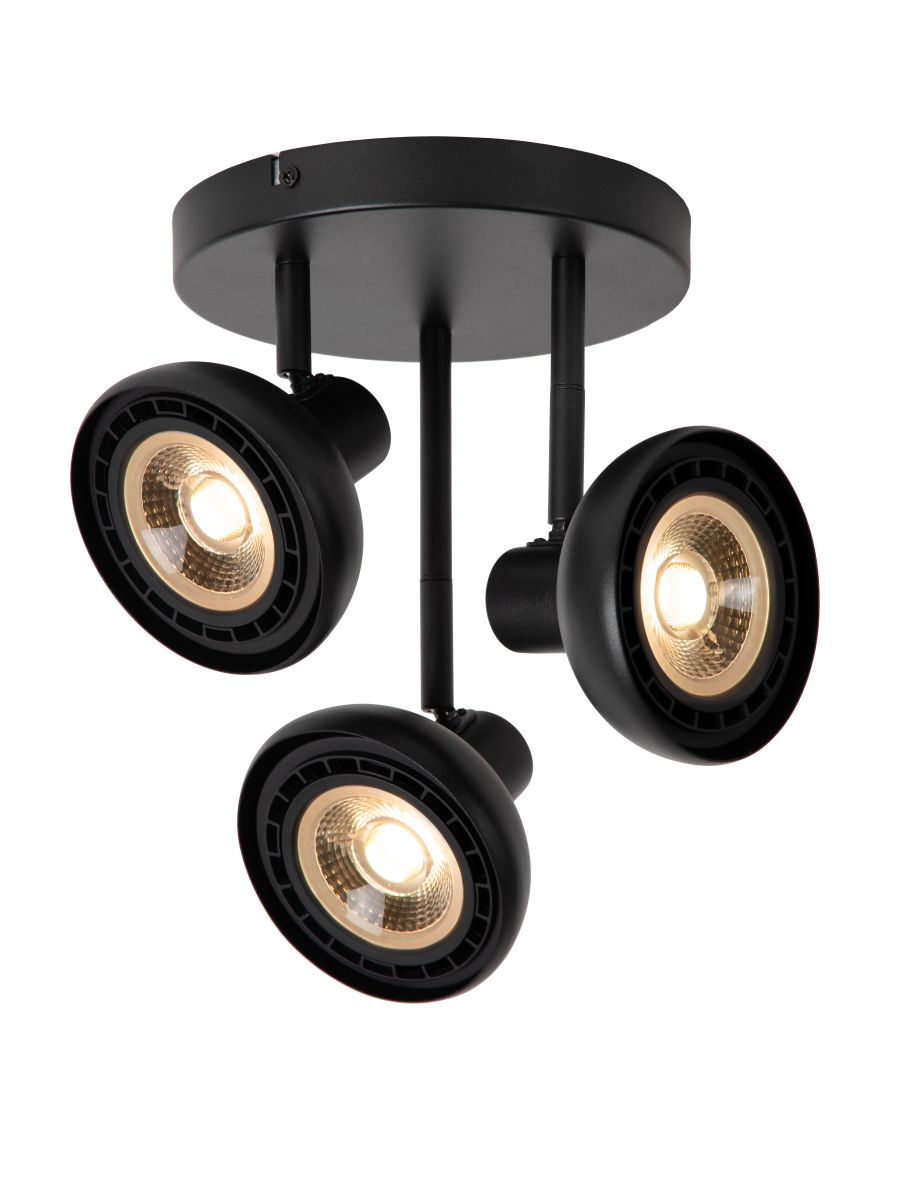 SENSAS SPOT PLAFOND 3XES111 NOIR