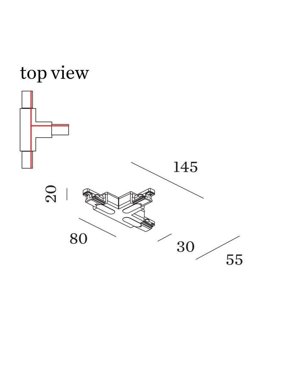 1-PHASE TRACK T-FEED 1.0 W