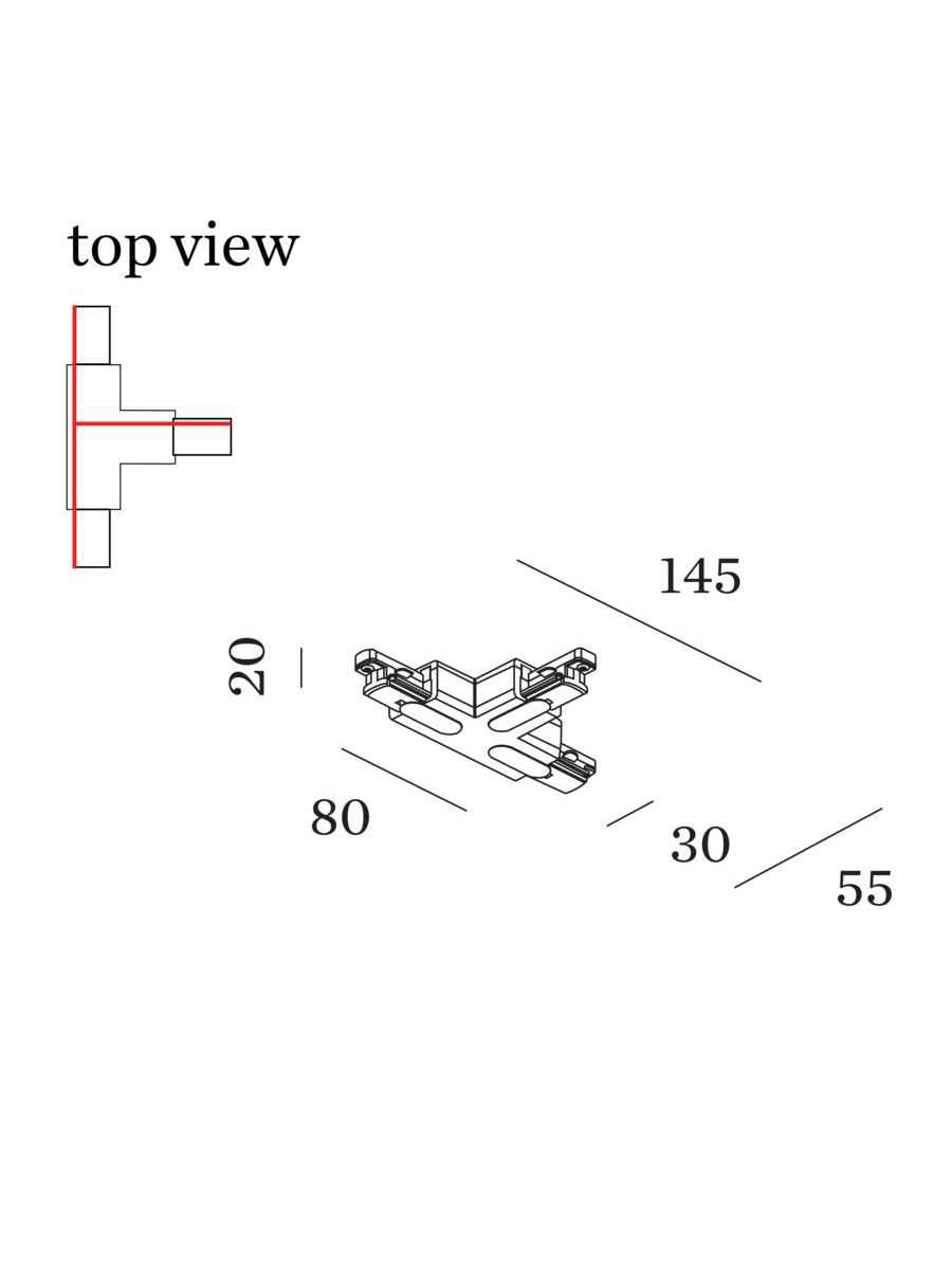 1-PHASE TRACK T-FEED 3.0 W