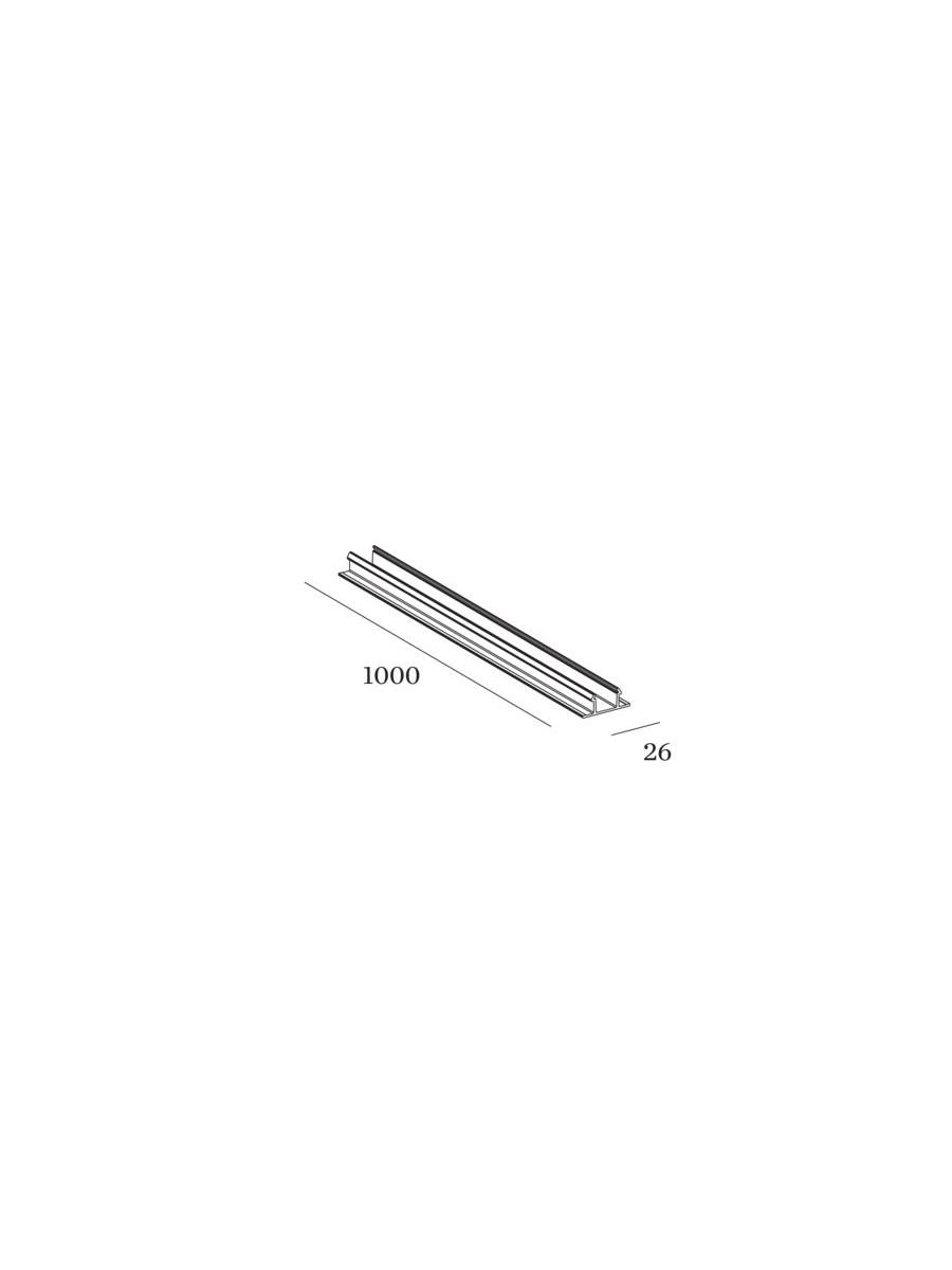 3-PHASE TRACK COVER 1.0M