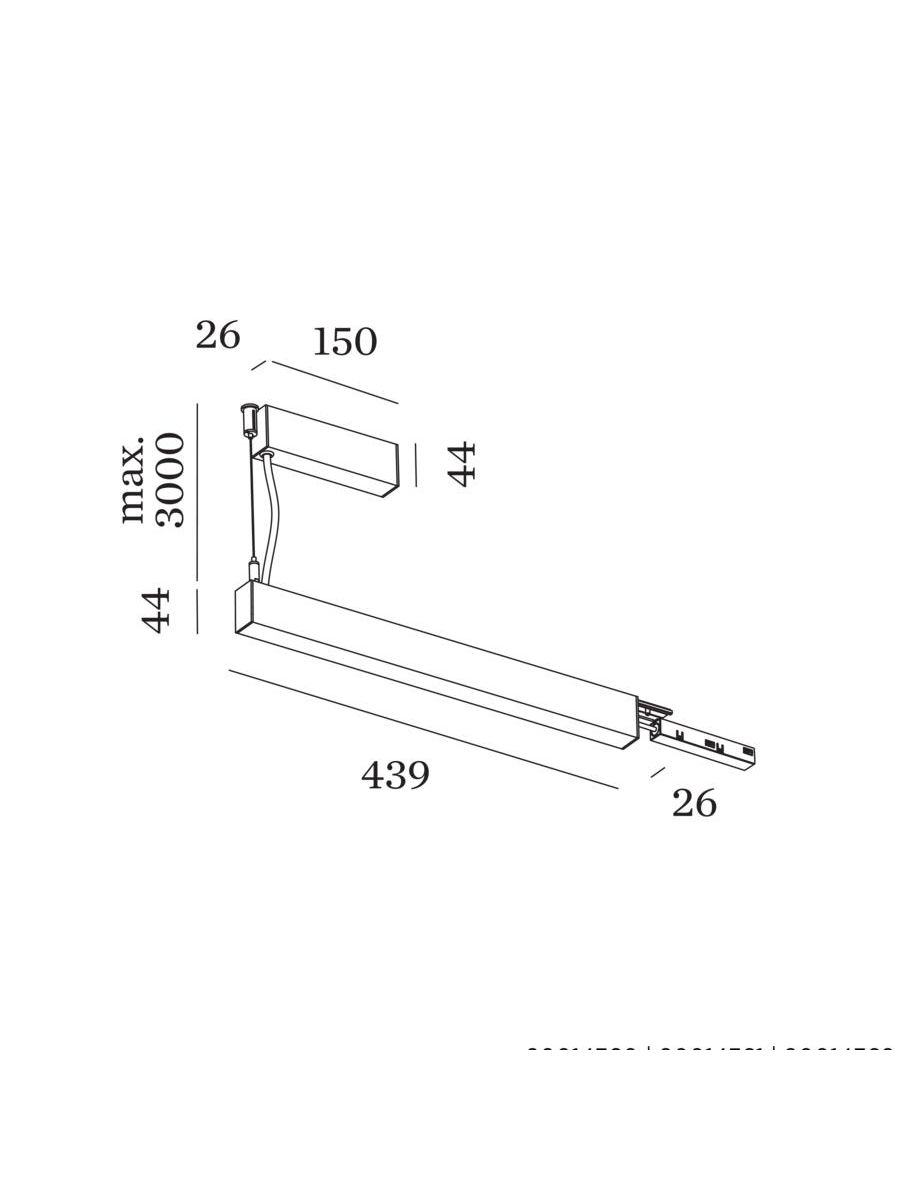 STREX SUSP IN LINE DRIVER D2 100W W 48V 220-240VAC