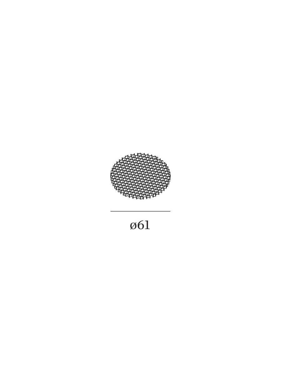 GRILLE NID D’ABEILLE NOIR POUR CENO FORT