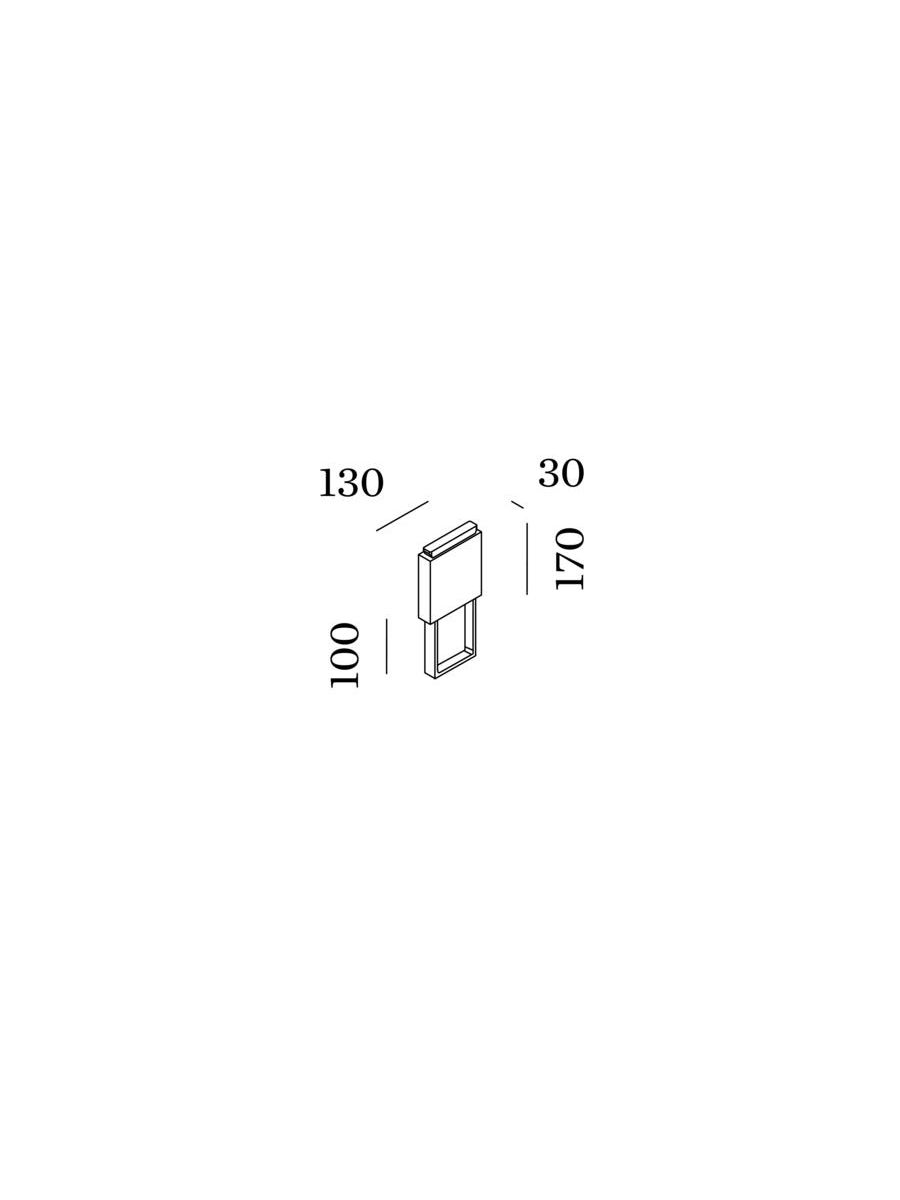 POLE 170 B WITH CONCRETE GROUND FIXATION