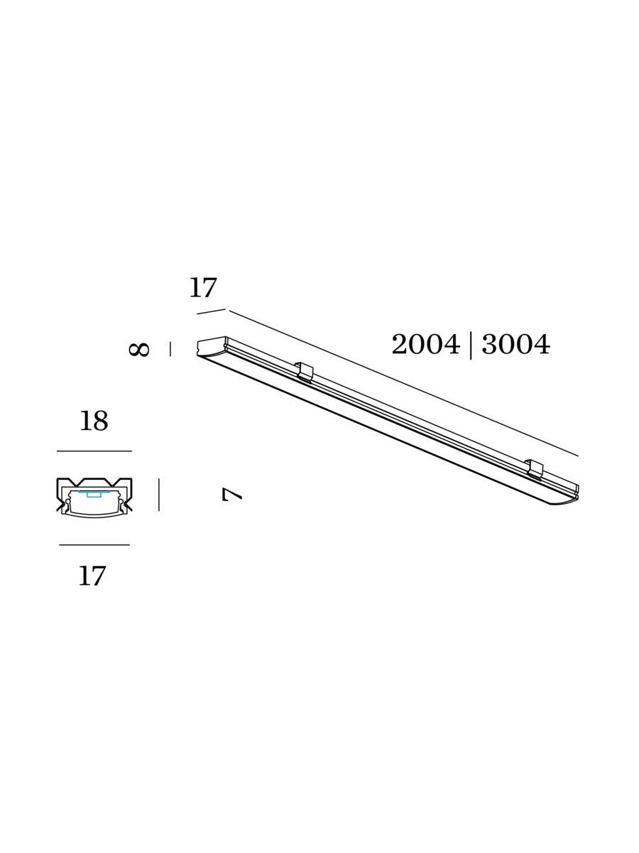 ILANE CEILING SURF 1.0 B 2.0M