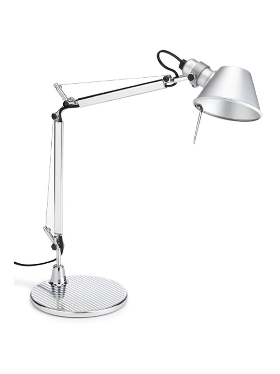 TOLOMEO MICRO TABLE E14-CORPS DE LAMPE + BASE-ALUMINIUM
