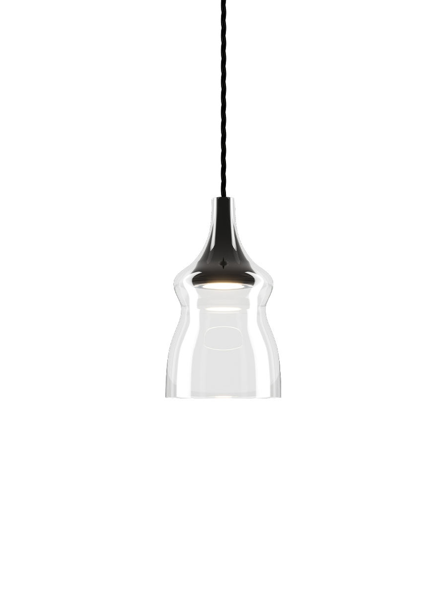 NOSTALGIA SUSPENSION Transparent-Noir-Petit