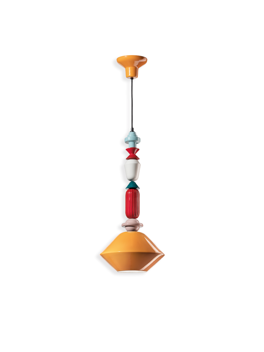 LARIAT SUSPENSION MOYEN ORANGE