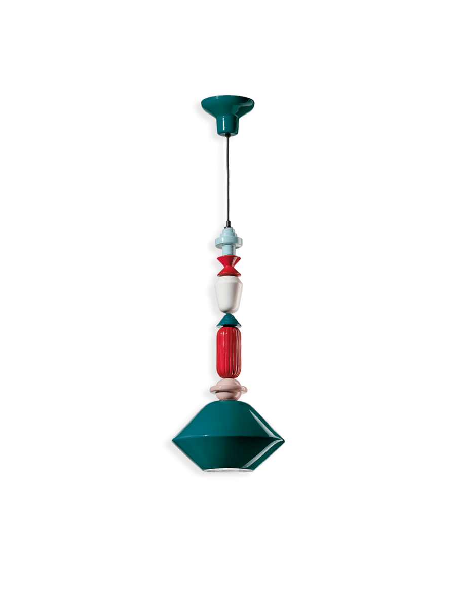 LARIAT SUSPENSION MOYEN VERT