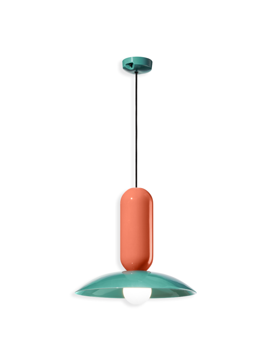 PAU SUSPENSION-Turquoise-Orange