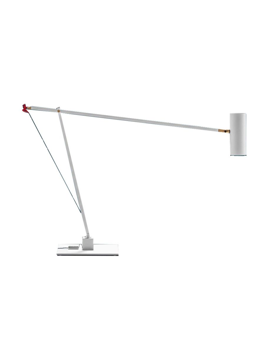 ETTORINO LAMPE DE BUREAU-BASE-Blanc