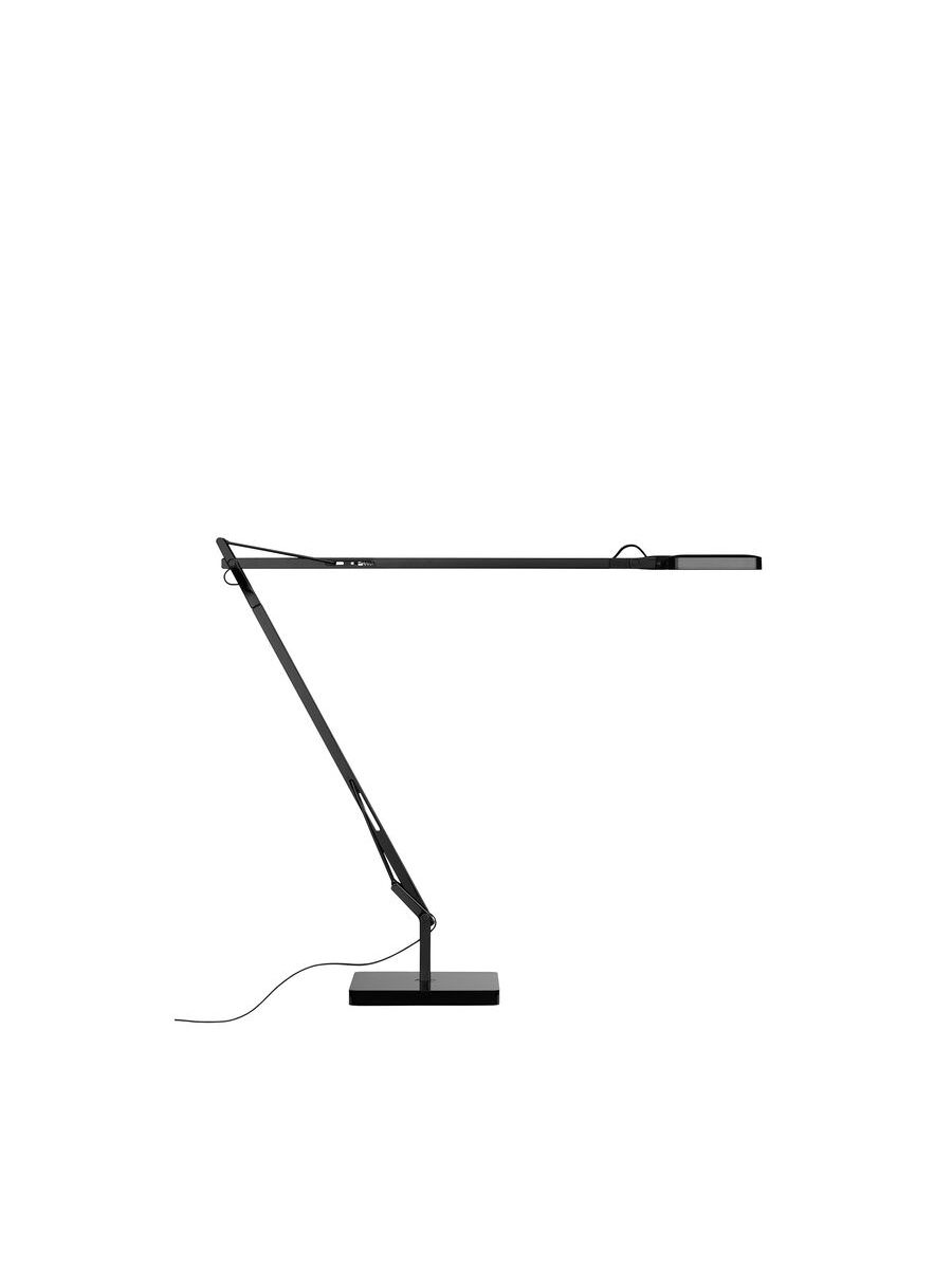 KELVIN LAMPE DE BUREAU-À POSER-NOIR-CÂBLE APPARENT