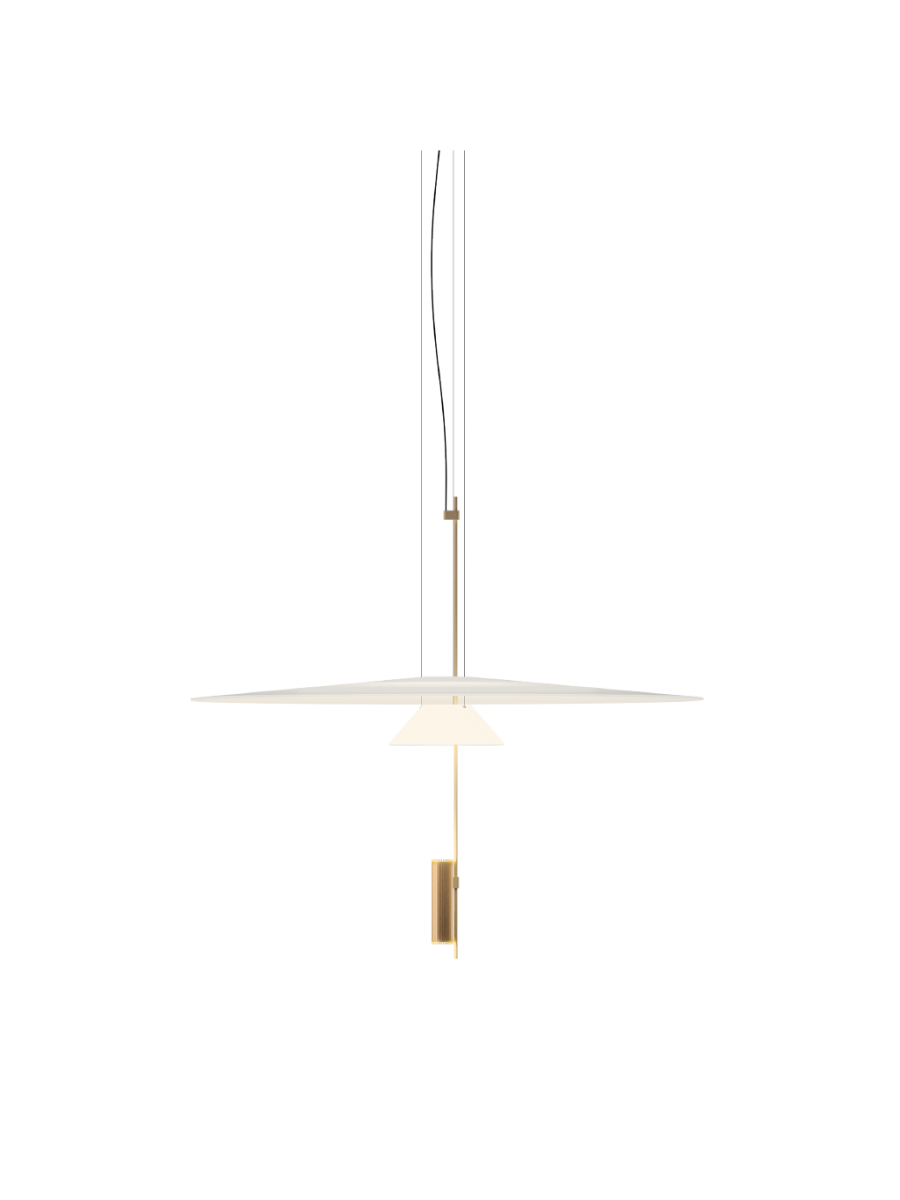 FLAMINGO SUSPENSION D90-DORÉ-MODÈLE 1-PUSH/0-10V/1-10V/DALI