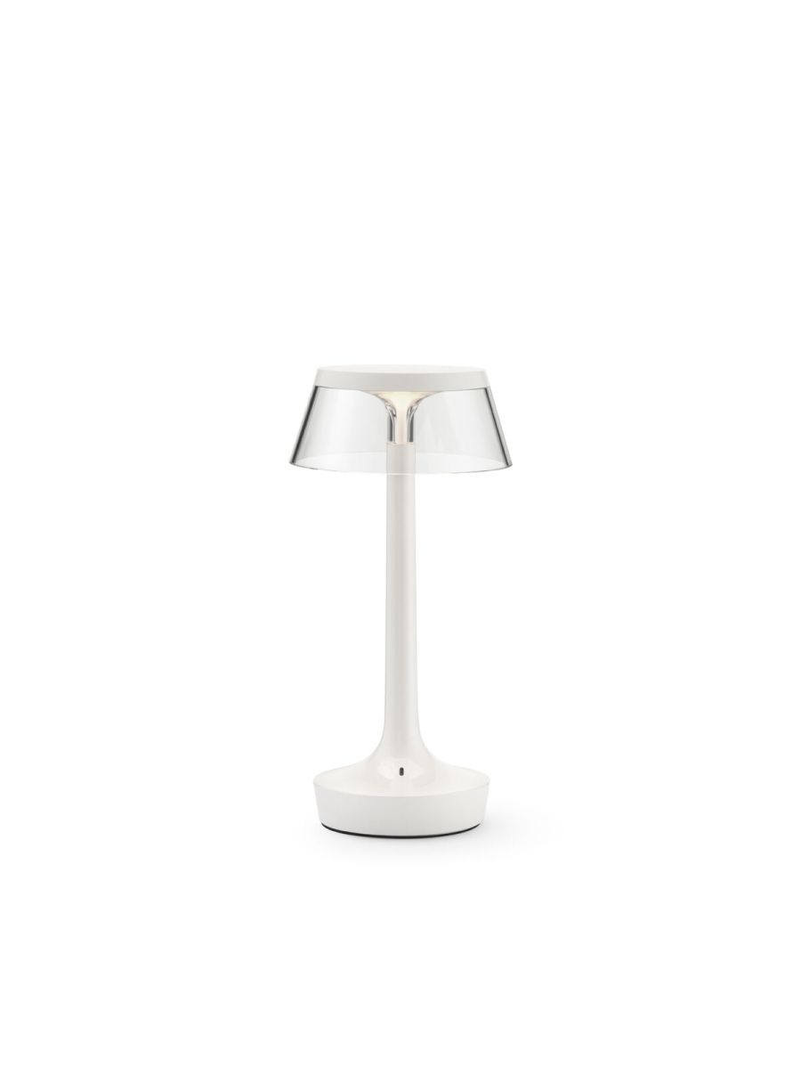 BON JOUR UNPLUGGED LAMPE DE TABLE BLANC