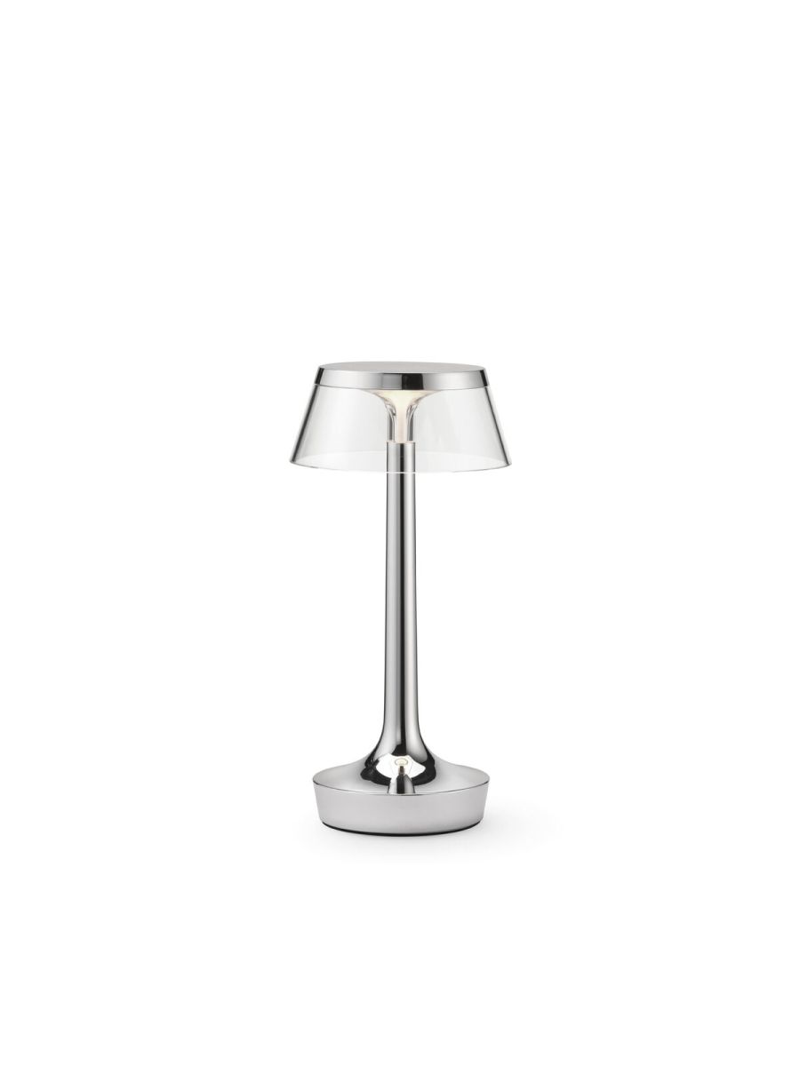 BON JOUR UNPLUGGED LAMPE DE TABLE CHROME