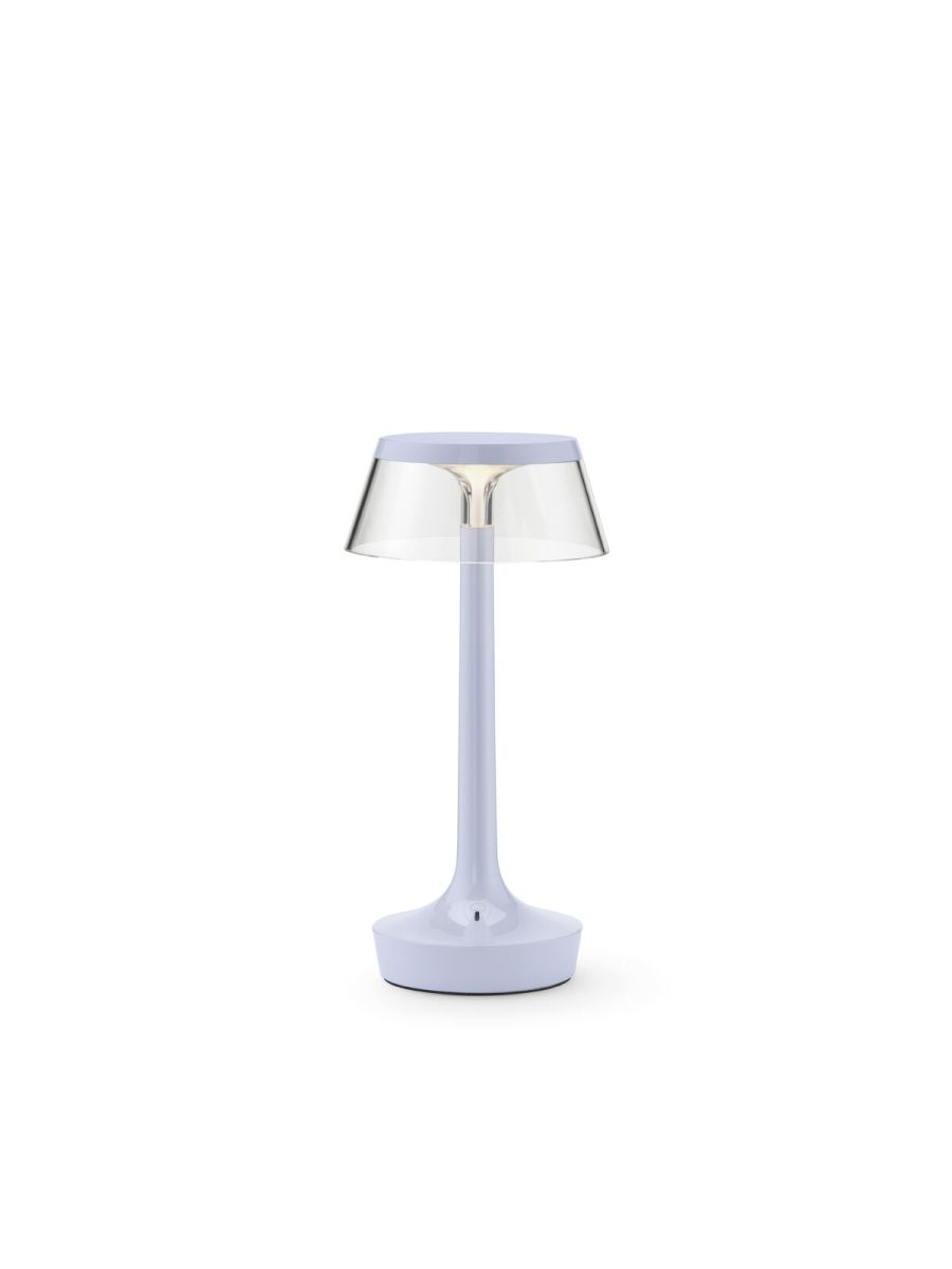 BON JOUR UNPLUGGED LAMPE DE TABLE BLEU AZUR