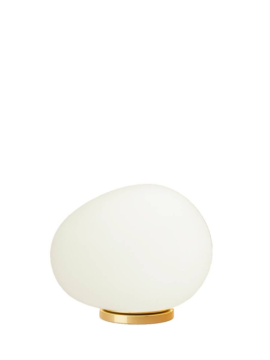 GREGG GRANDE TABLE ON/OFF OR/BLANC