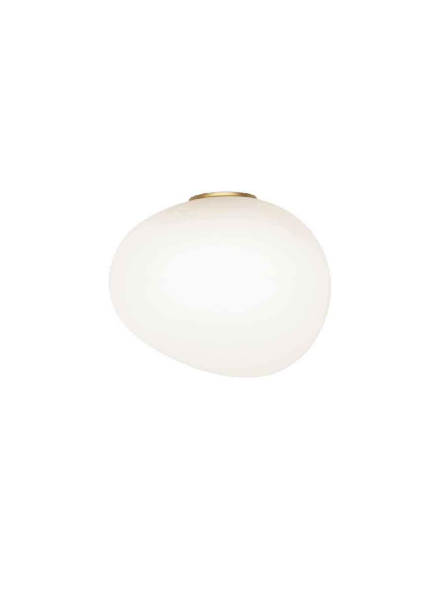 GREGG GRANDE SEMI 1 APPLIQUE E27 OR/BLANC