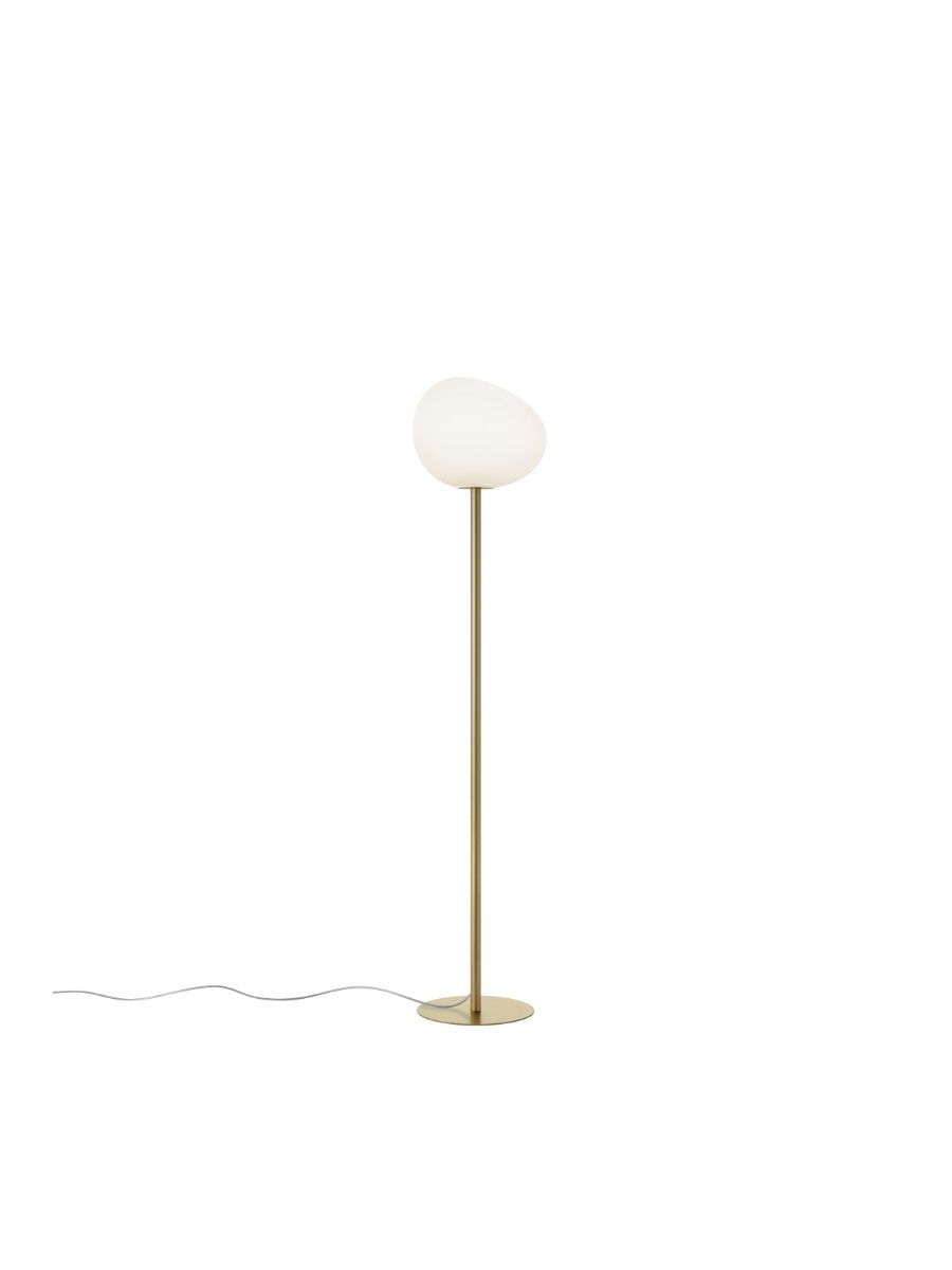 GREGG MEDIA LAMPADAIRE OR/BLANC
