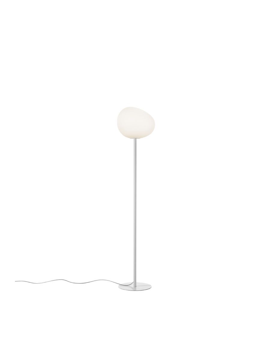 GREGG MEDIA LAMPADAIRE BLANC