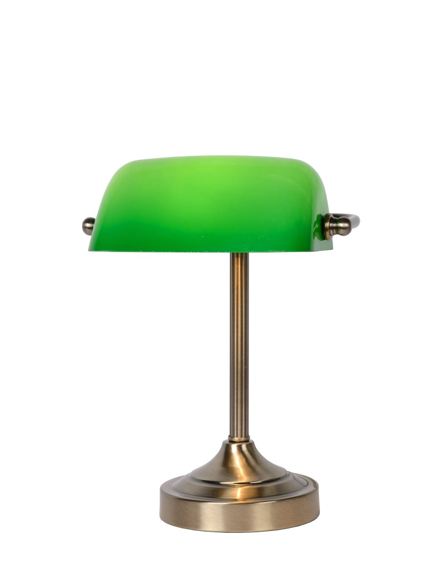 BANKER LAMPE DE BUREAU 1XE14 BRONZE