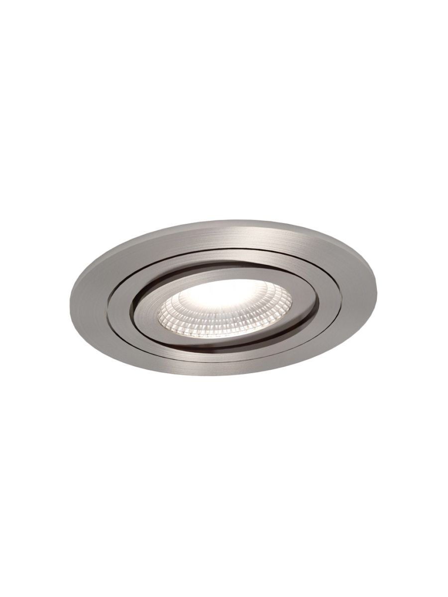 ENCASTRE ROND ALU (LAMELLES) LIG