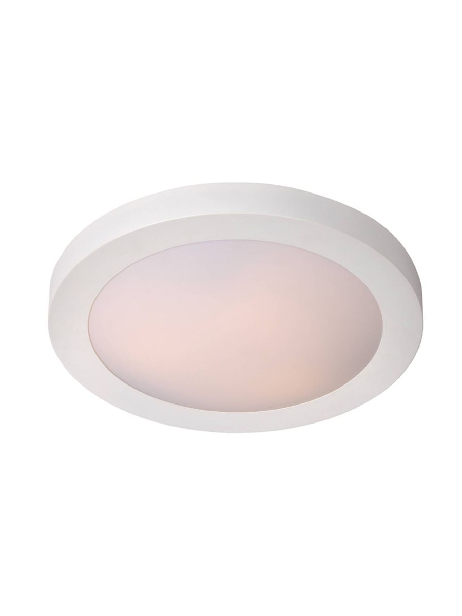 FRESH PLAFONNIER SALLE DE BAINS Ø 35 CM 2XE27 IP44 BLANC