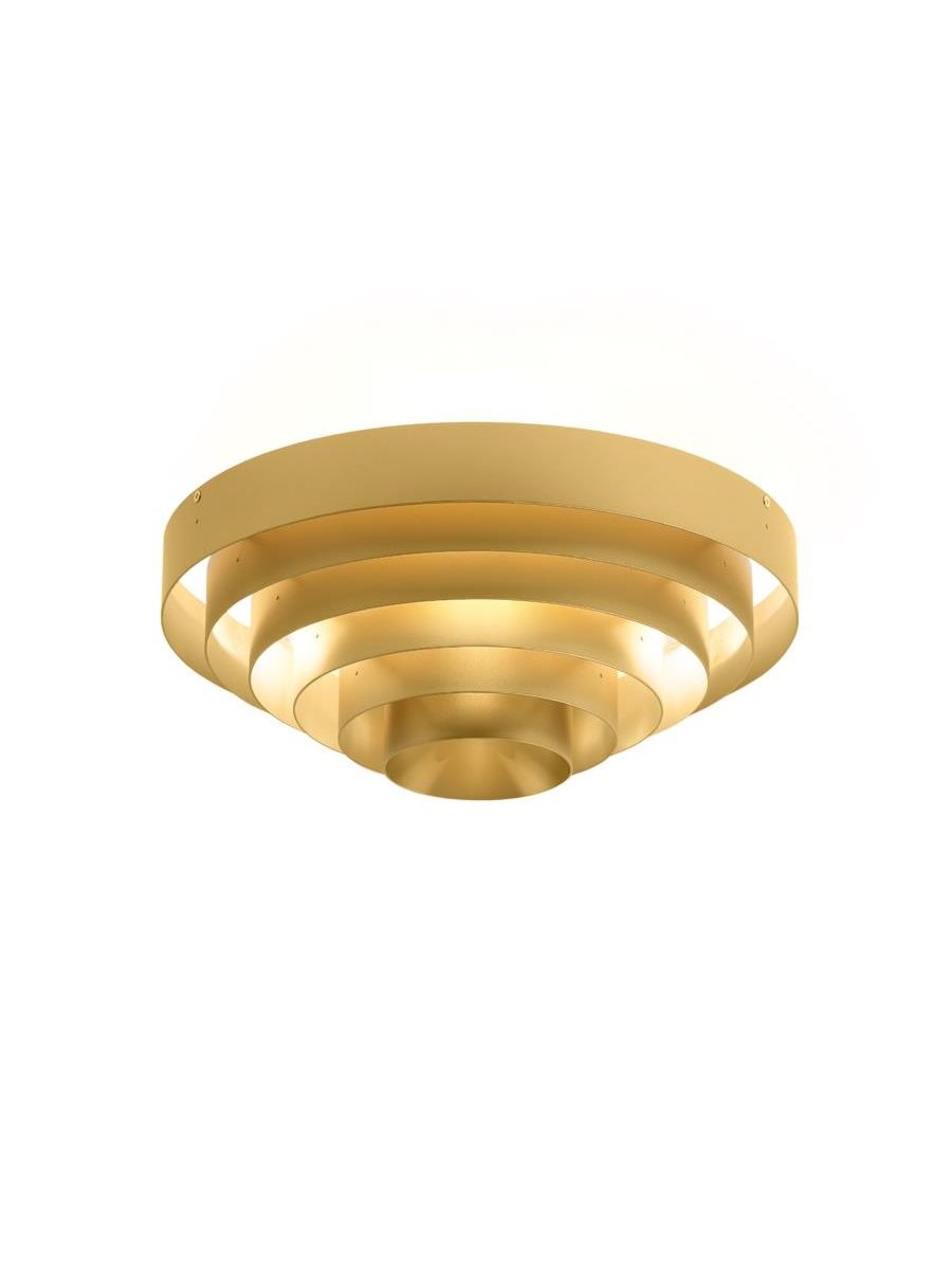 J.J.W. CEILING SURFACE 03 GOLD MAX. 3X15W E27 A60 220-240VAC