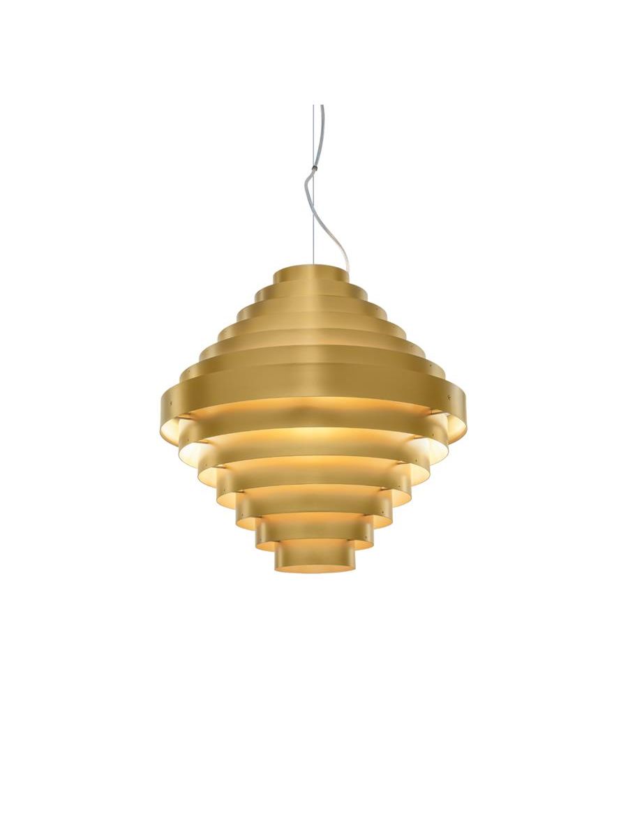 J.J.W. CEILING SUSPENDED 05 GOLD MAX. 3X15W E27 A60 220-240VAC