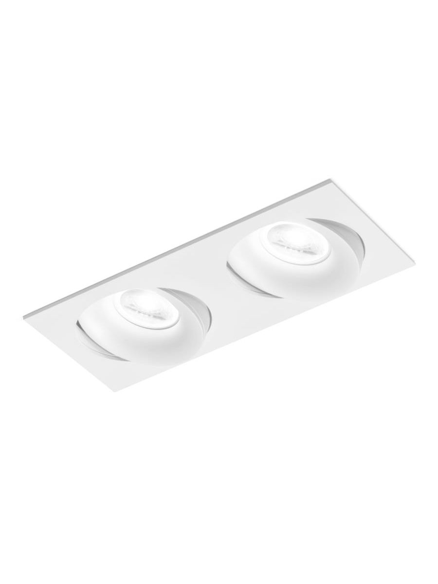 RON CEILING REC 2.0 PAR16 W MAX. 2X12W GU10 100-240VAC