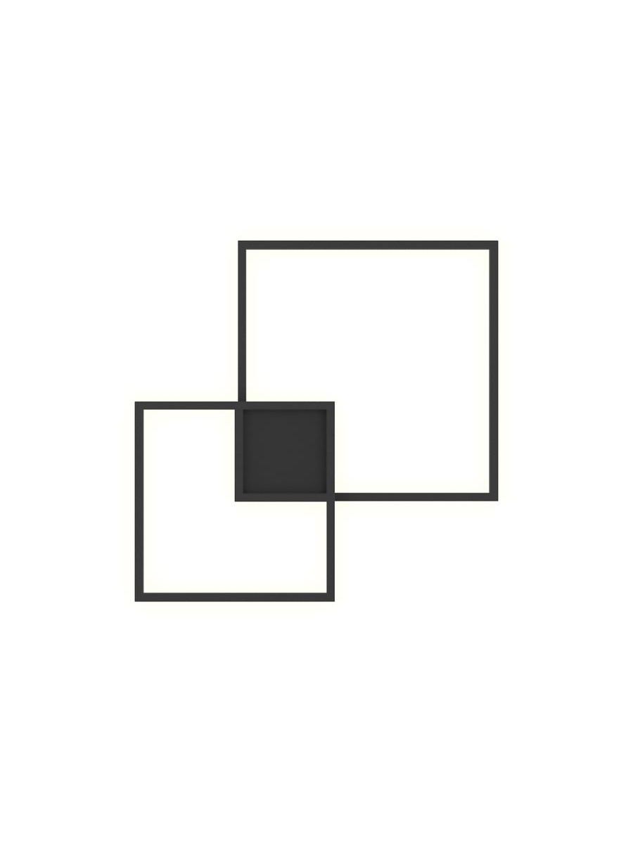 VENN PLAFOND / MUR APPARENT 1.0 LED 3000K NOIR