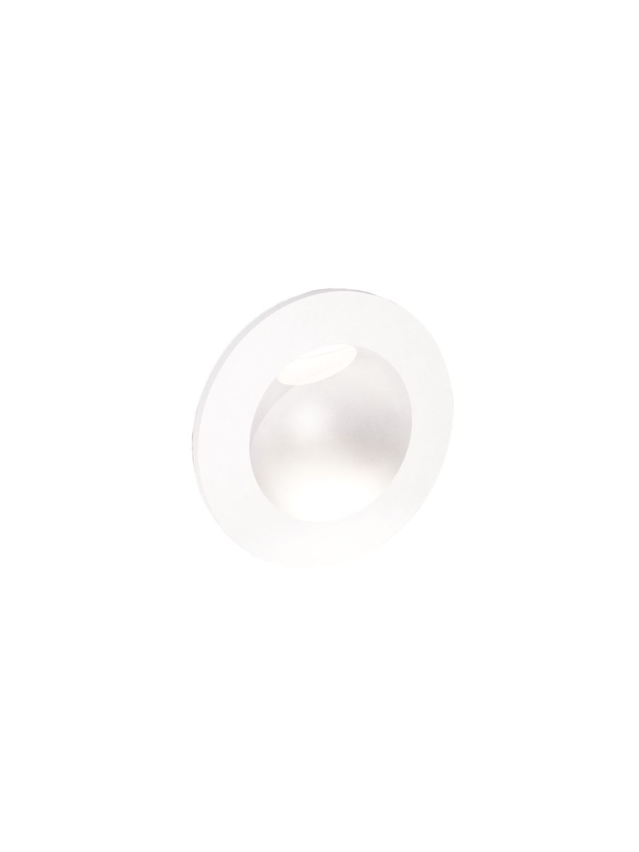 SPRINGFIELD ENCASTRÉ MURAL ROND BLANC