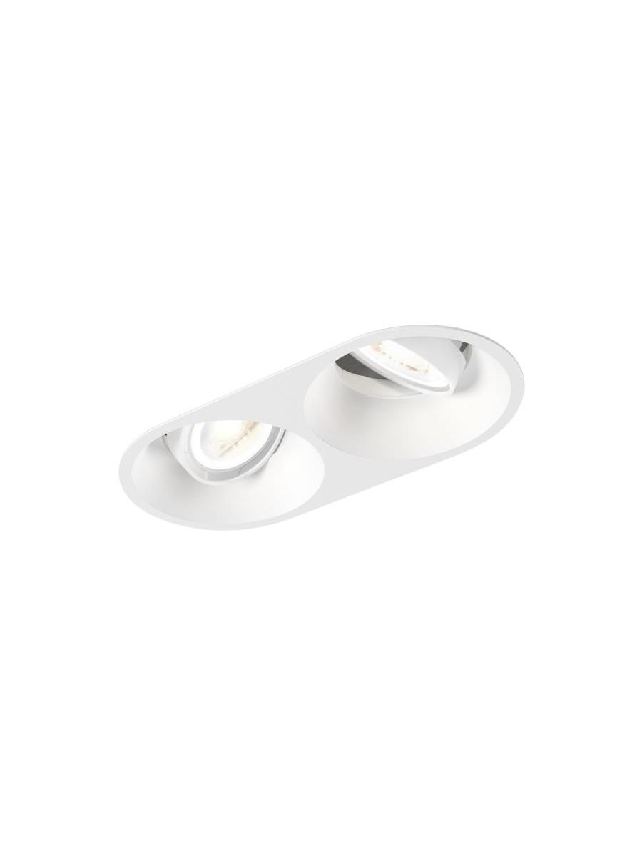 DEEP ADJUST CEILING REC 2.0 PAR16 W MAX. 2X12W GU10 100-240VAC