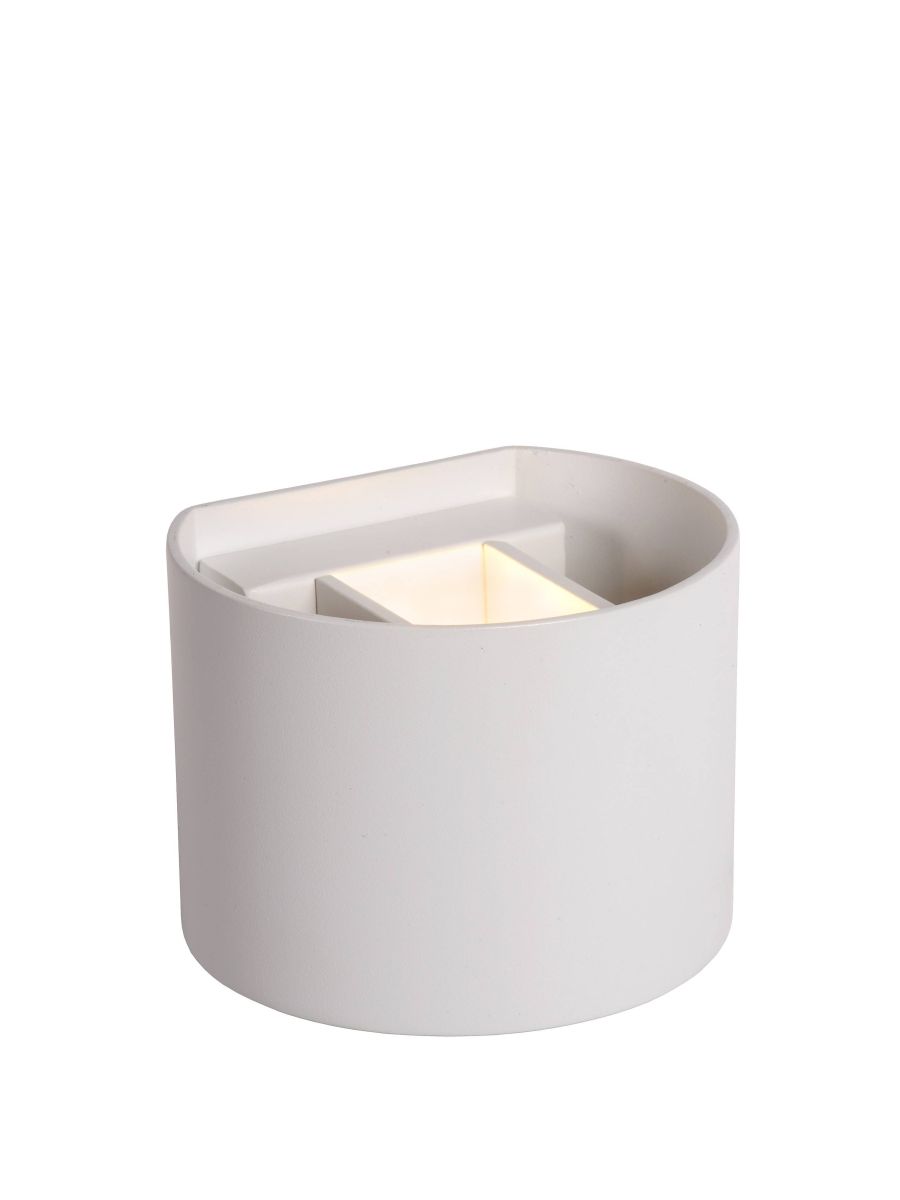 XIO APPLIQUE MURALE ROND BLANC