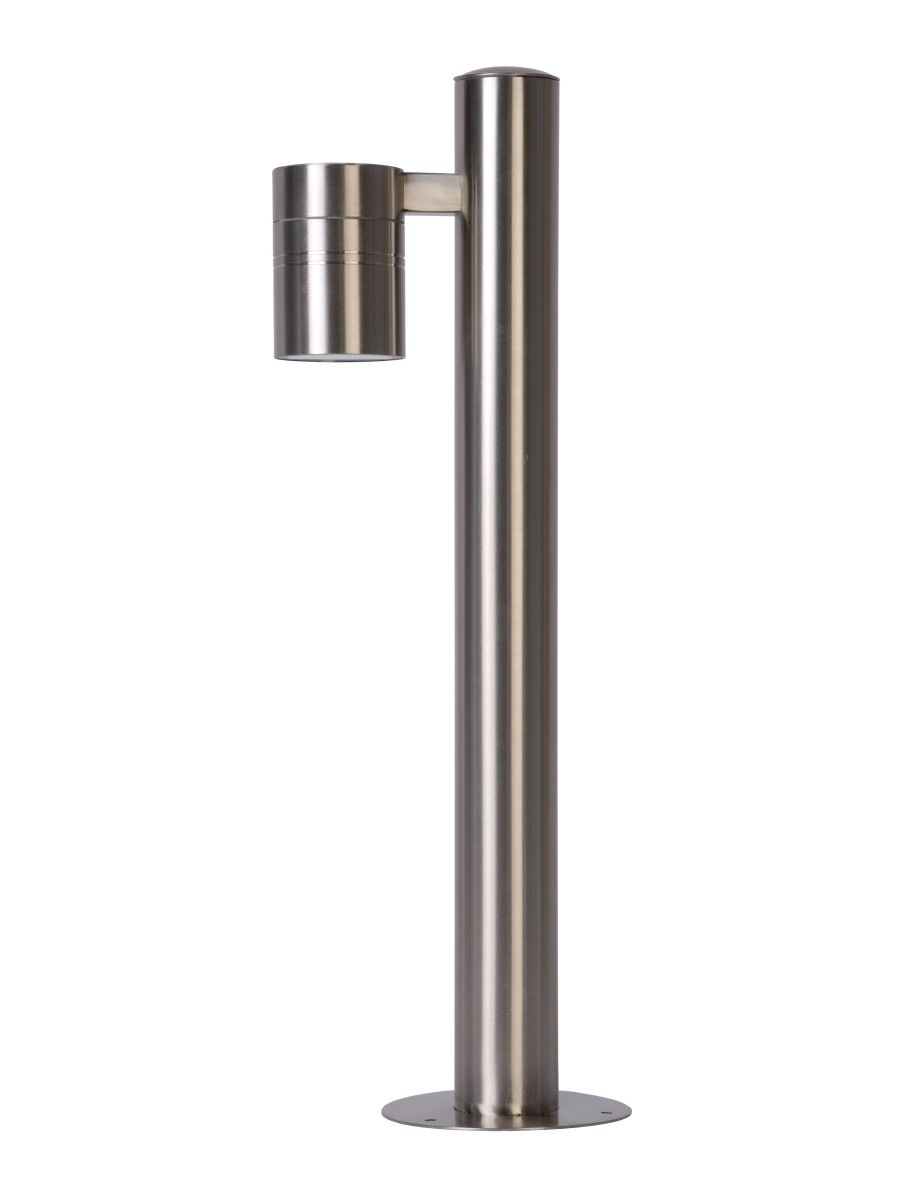 ARNE-LED GU10 BORNE SIMPLE EXTÉRIEUR CHROME DÉPOLI