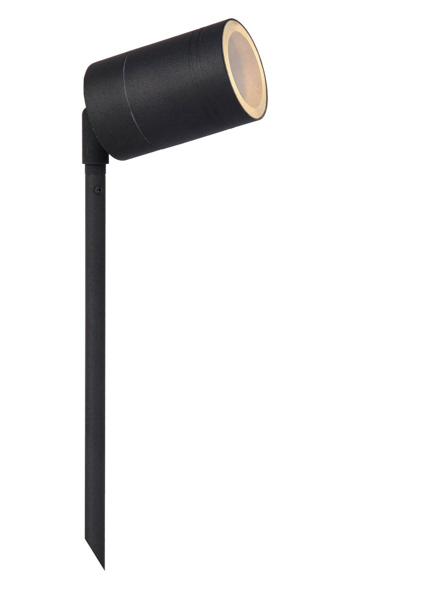 ARNE-LED SPOT DE JARDIN EXTÉRIEUR Ø 6,3 CM LED GU10 1X5W 2700K IP44 NOIR