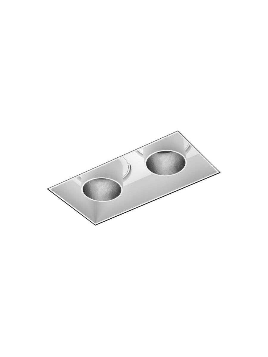 SNEAK TRIMLESS CEILING REC 2.0 LED 2000-3000K W 2X6/9W 350/500MA 17V CRI90