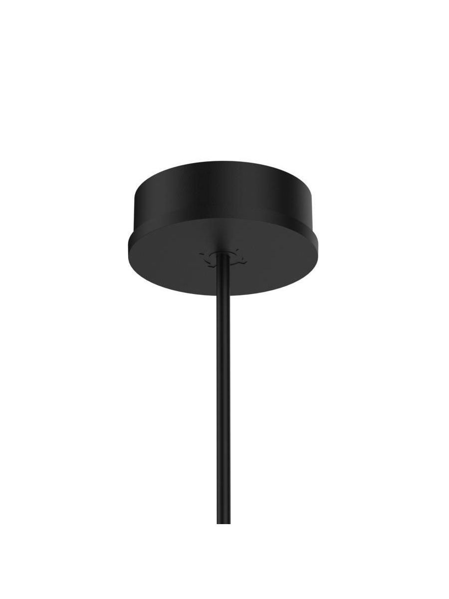 SUSP SINGLE PLAFOND BASE APPARENT ROND