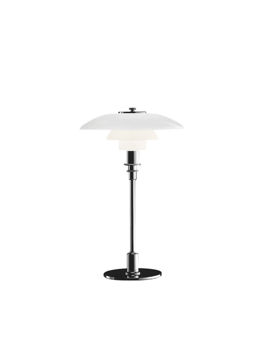 PH 3/2 LAMPE DE TABLE CHROMÉ HAUTE BRILLANCE