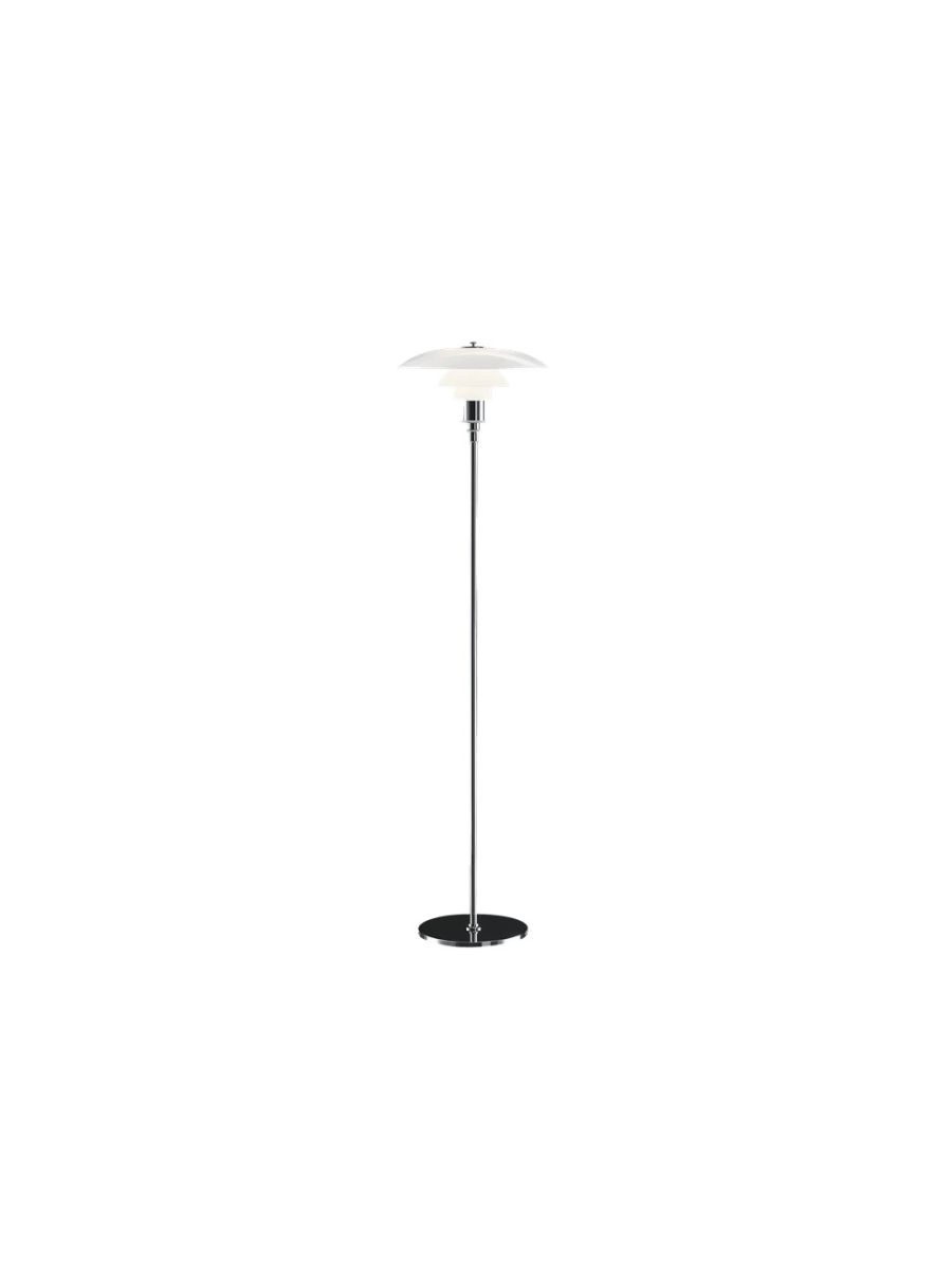 PH 3½-2½ LAMPADAIRE CHROMÉ HAUTE BRILLANCE