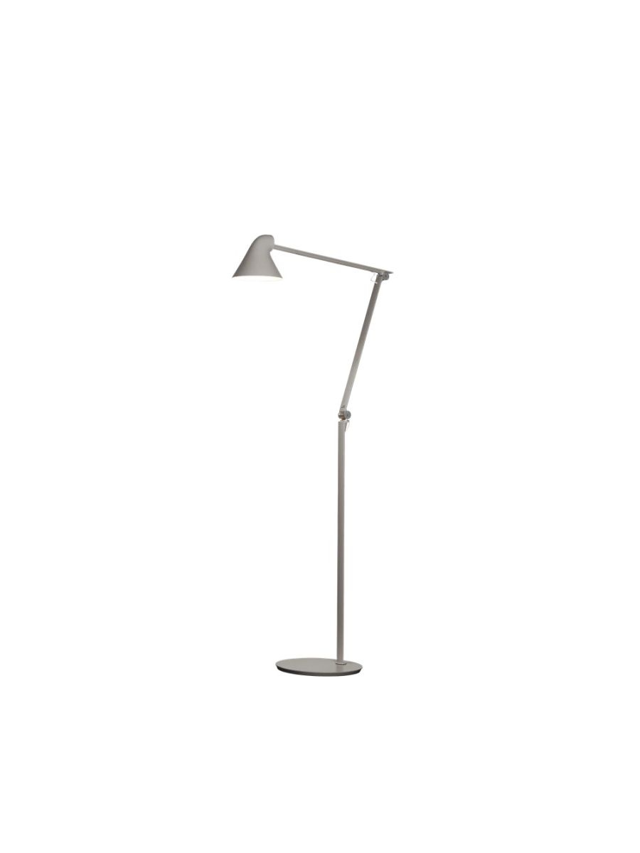 NJP LAMPADAIRE GRIS ALUMINIUM CLAIR