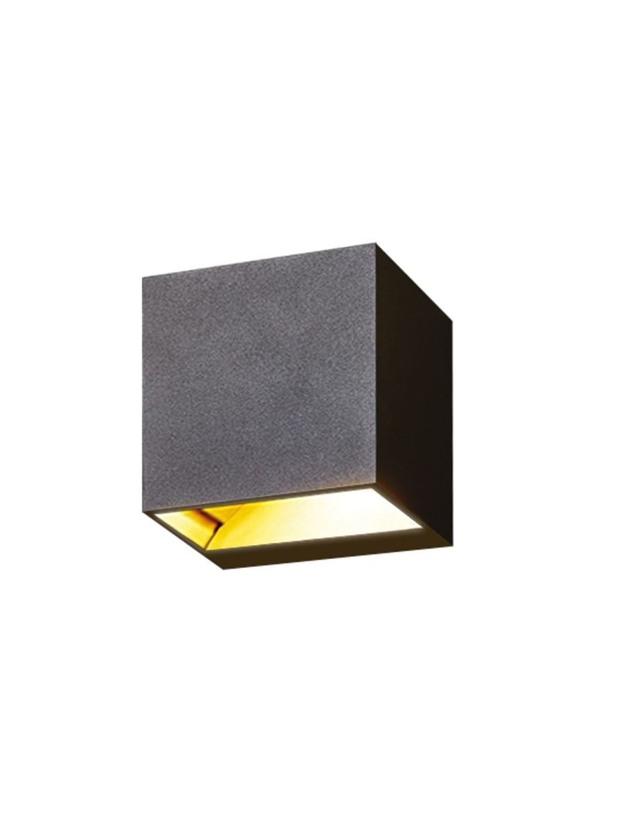 LAMPE MURALE LED TECO CUSCO 10X10X10 2X5W 2700K RA90 DIM NR. (1/20P.)