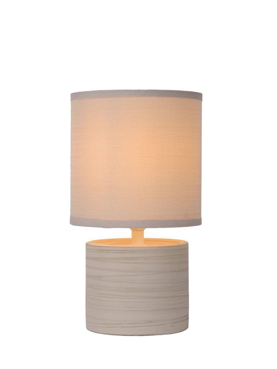 GREASBY LAMPE DE TABLE Ø 14 CM 1XE14 CRÈME