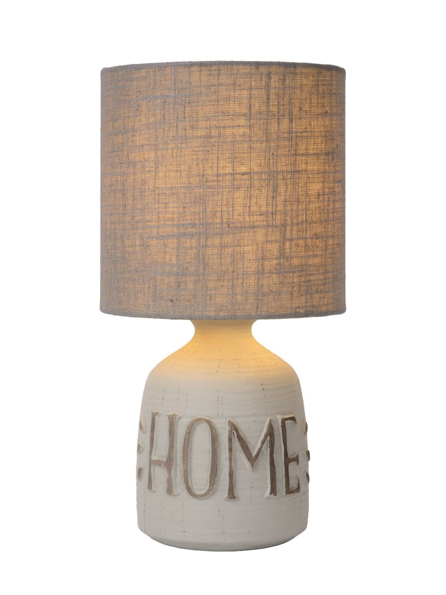 COSBY LAMPE DE TABLE Ø 16,5 CM 1XE14 GRIS